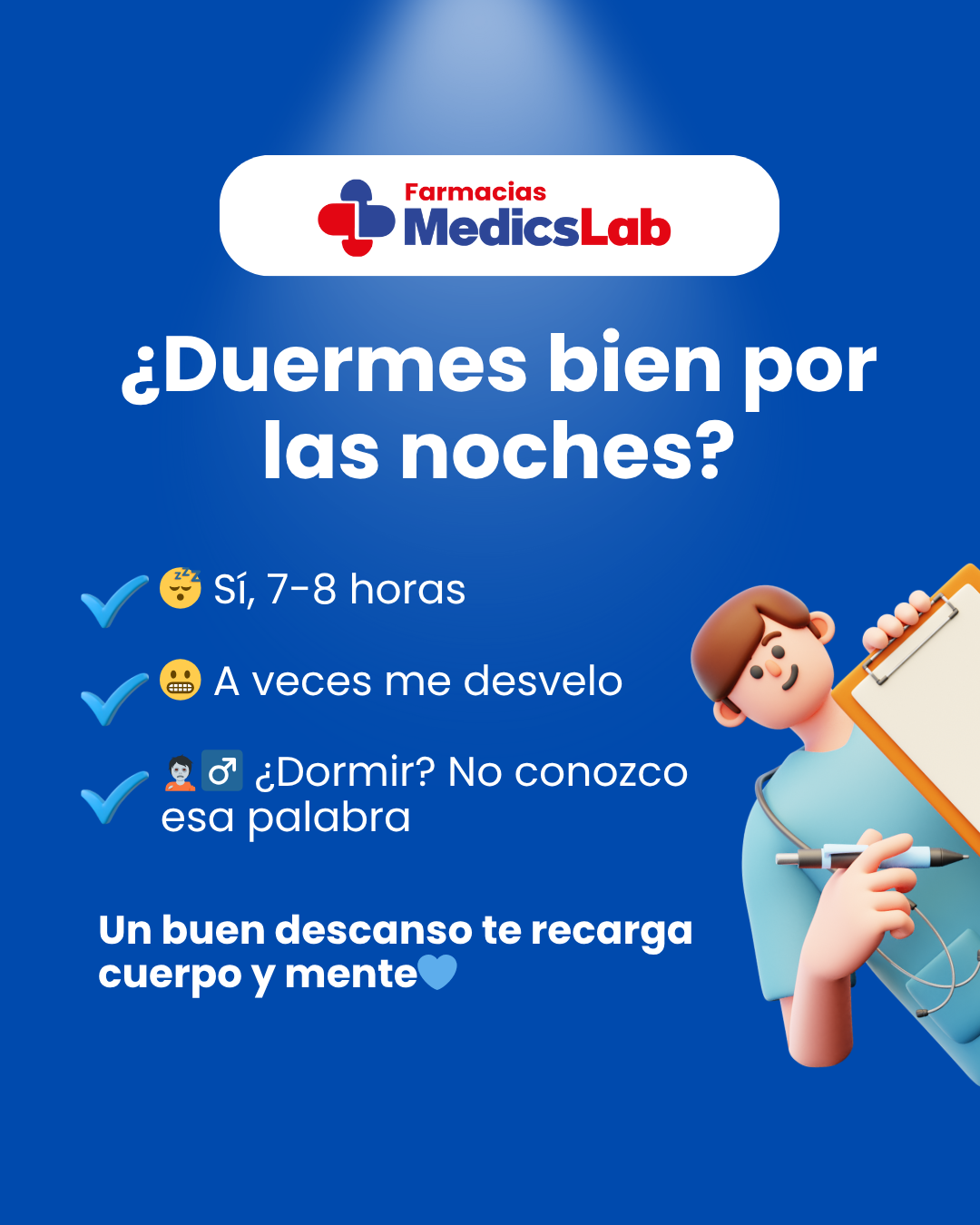 Promoción MedicsLab 3